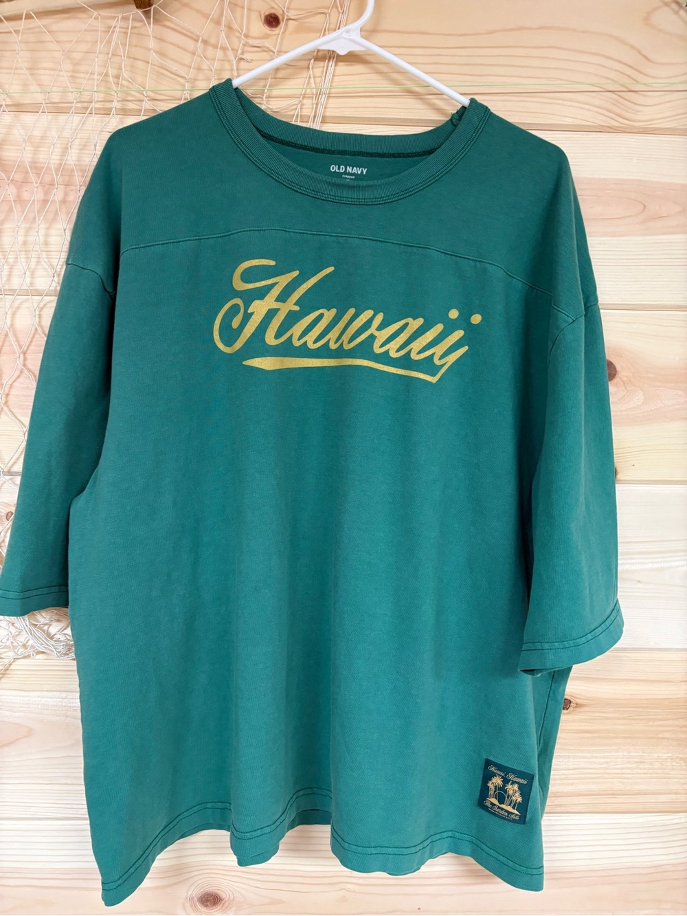 Old Navy Kids' Green "Hawaii" Graphic Tee